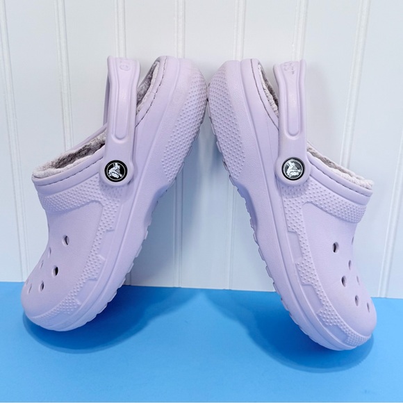 2 Pairs Crocs Classic Lined Women Clogs Size 7 - Picture 15 of 16